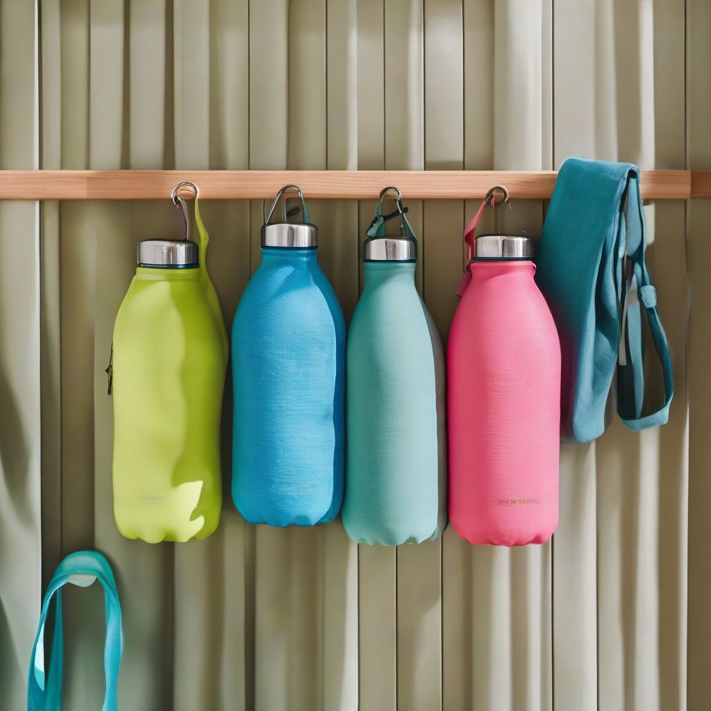 Reusable Water Bottles and Bags